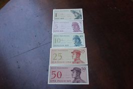 UNC Indonesie serie 1964