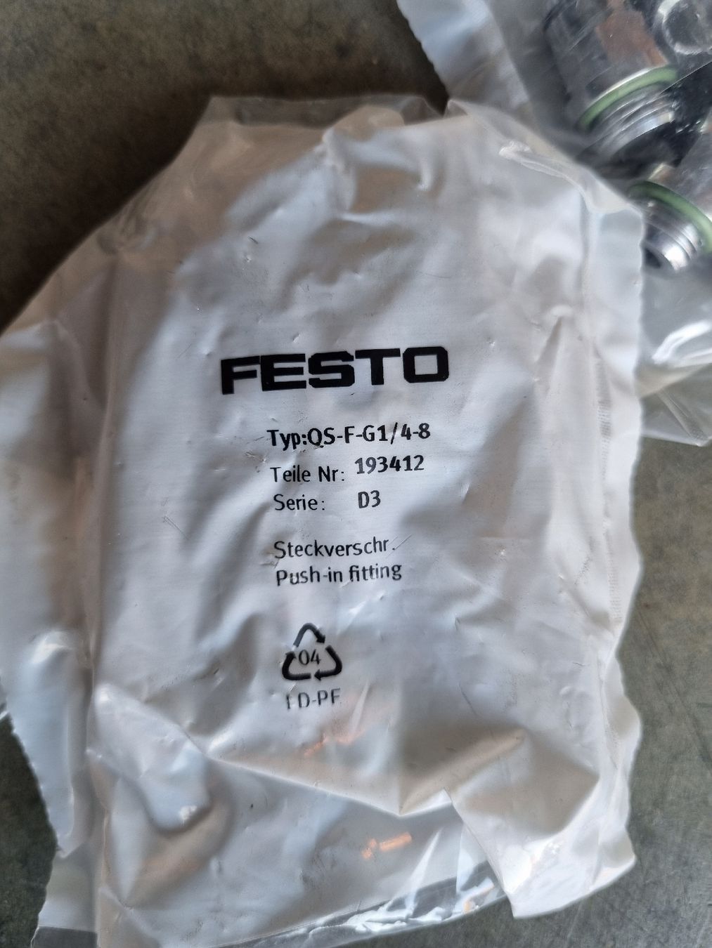 Festo Altro per industria metallurgica: FESTO Verschraubungen – Nuovo e nell'imballaggio originale da Bühl BE venduto da Cheep03 9