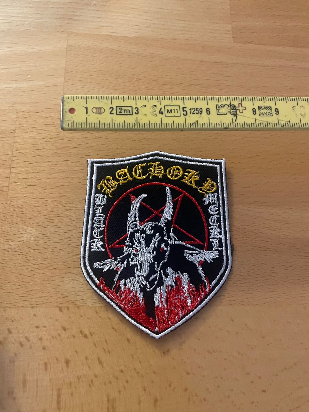 Patches: Bathory - Patch Sticker Aufnäher Rock Punk Metal 2 – Neu (gemäss Beschreibung) aus Horn von abutre72