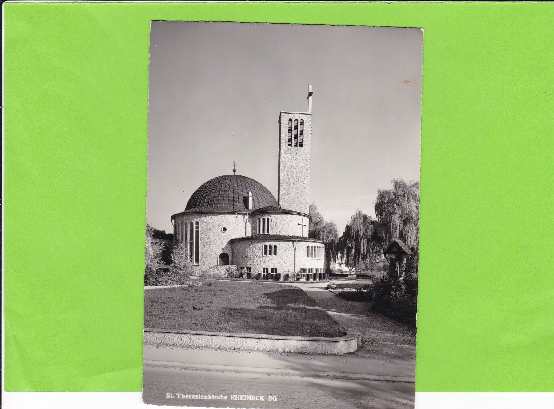 Cartoline postali: St. Theresienkirche, Rheineck – Usato da St. Peterzell venduto da neckertal