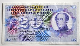 20 Franken Banknote