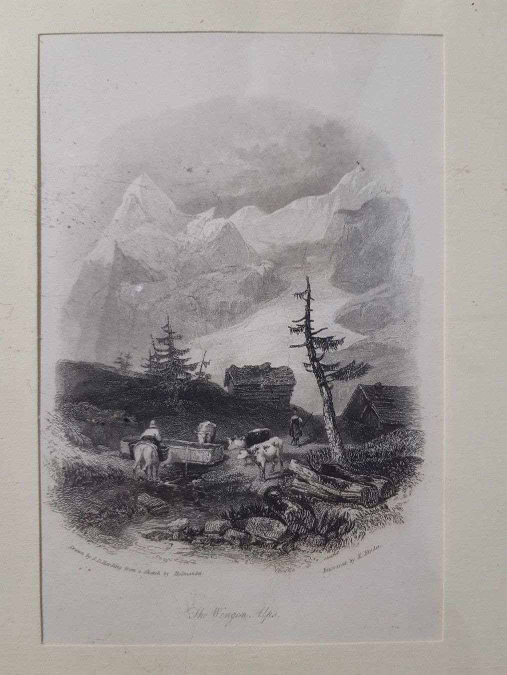 Grafica & Litografie: Litho Wengener Alp – Usato da Grindelwald venduto da carro5 1