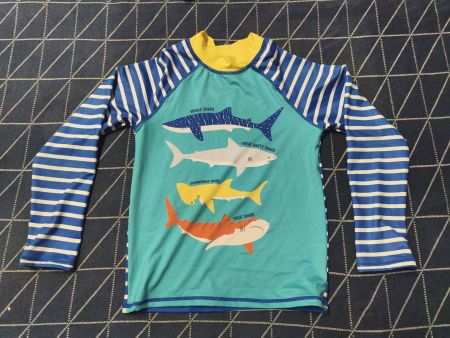 Frugi Langarm Swimsuit Oberteil 128