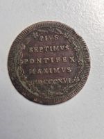 Münze Vatikan Pius Pontifex Maximus 1816