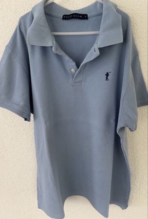 Polo Club Poloshirt hellblau Grösse M guter Zustand