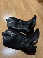 Western Stiefel schwarz mit Stickerei Grösse 39 gebraucht