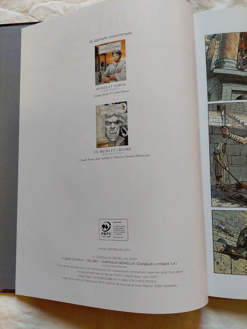 Fumetti: Murena  Vol.1  T.B.E. – Usato da Genève venduto da Blu_BD 2