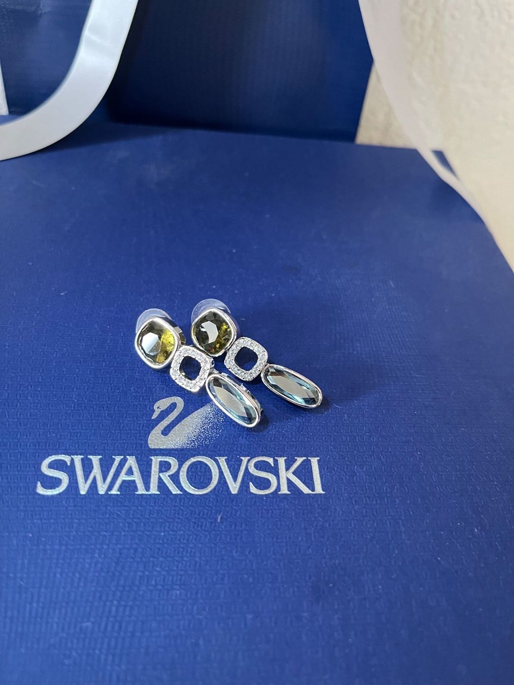Swarovski Orecchini pendenti & Orecchini a lobo: swarovski ohrringe neu und original – Nuovo (secondo la descrizione) da Kirchleerau venduto da Piroska05 1