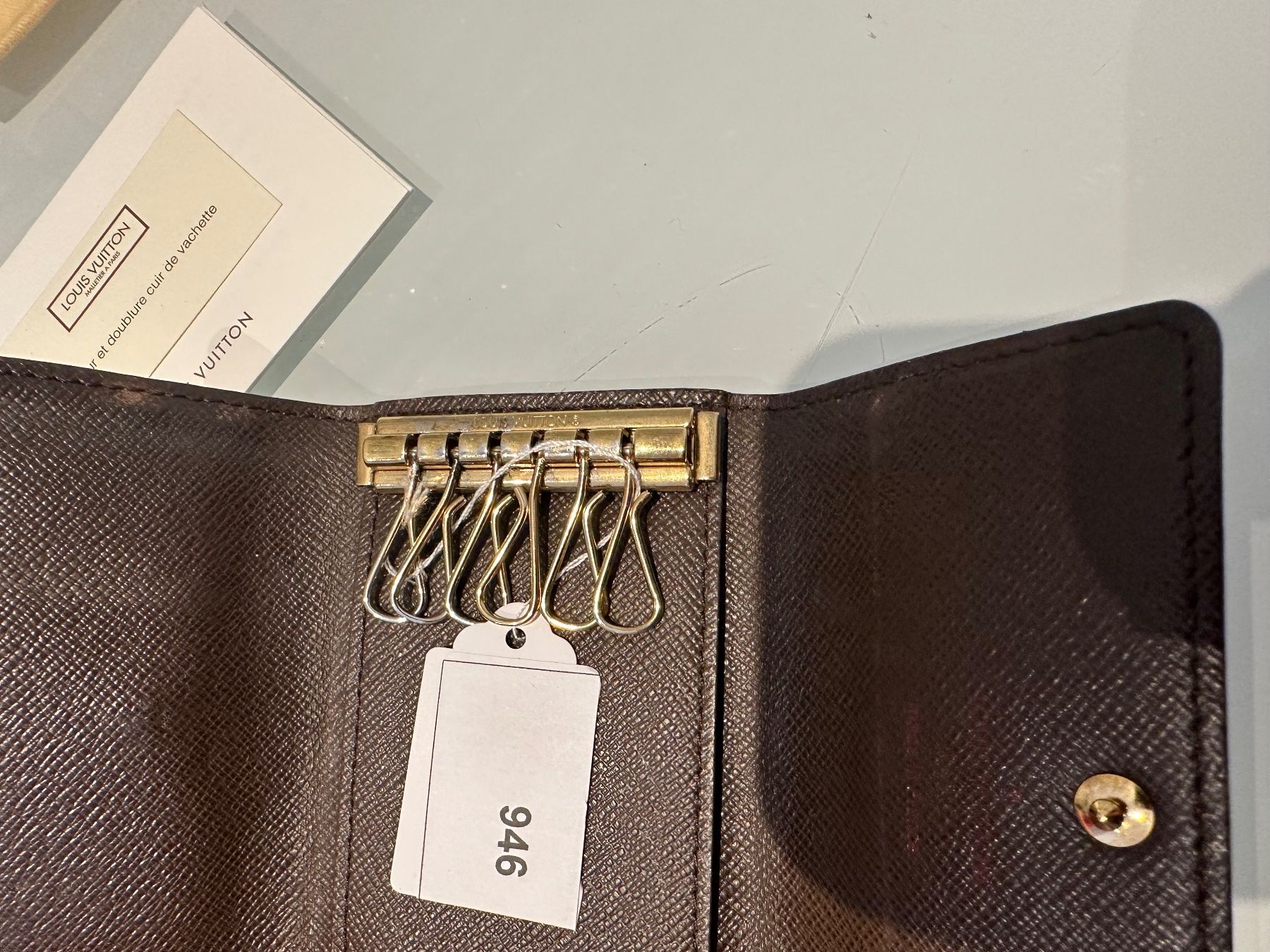 Louis Vuitton Portachiavi: Louis Vuitton Schlüsseletui - Nr. 964 – Usato da Hittnau venduto da LuxAndMore 5
