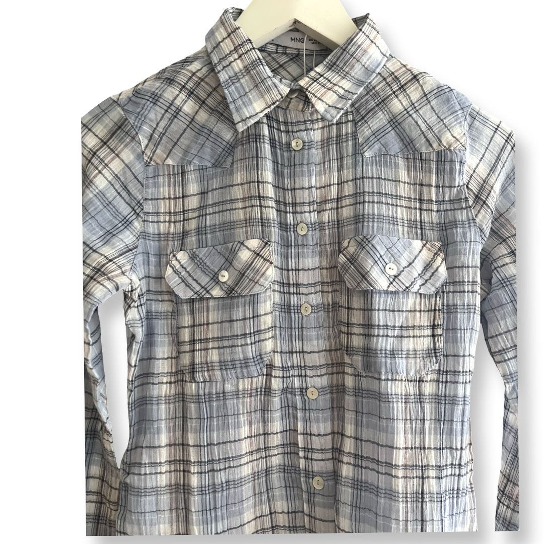 Mango Chemisiers: MANGO karierte Bluse - neu - – Neuf (Voir description) à Jona par vanessasupermarket20 4