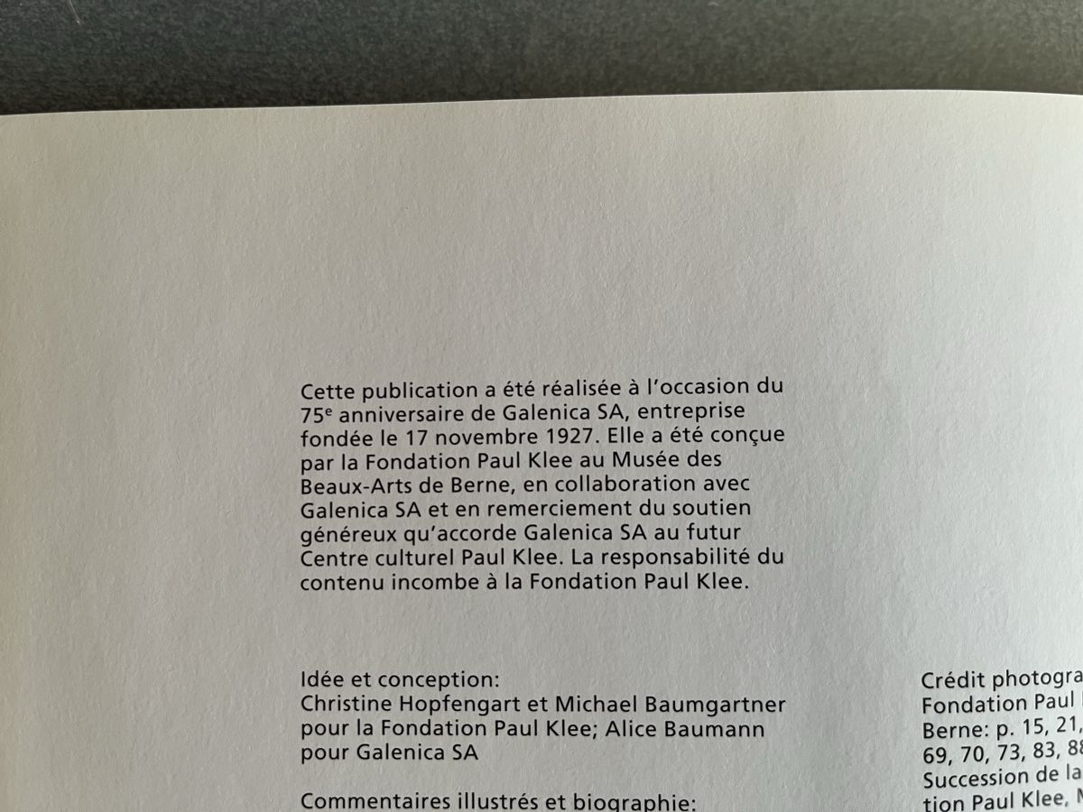 Libri: Paul Klee: l’année 1927 – Nuovo (secondo la descrizione) da Lausanne venduto da joltei 2