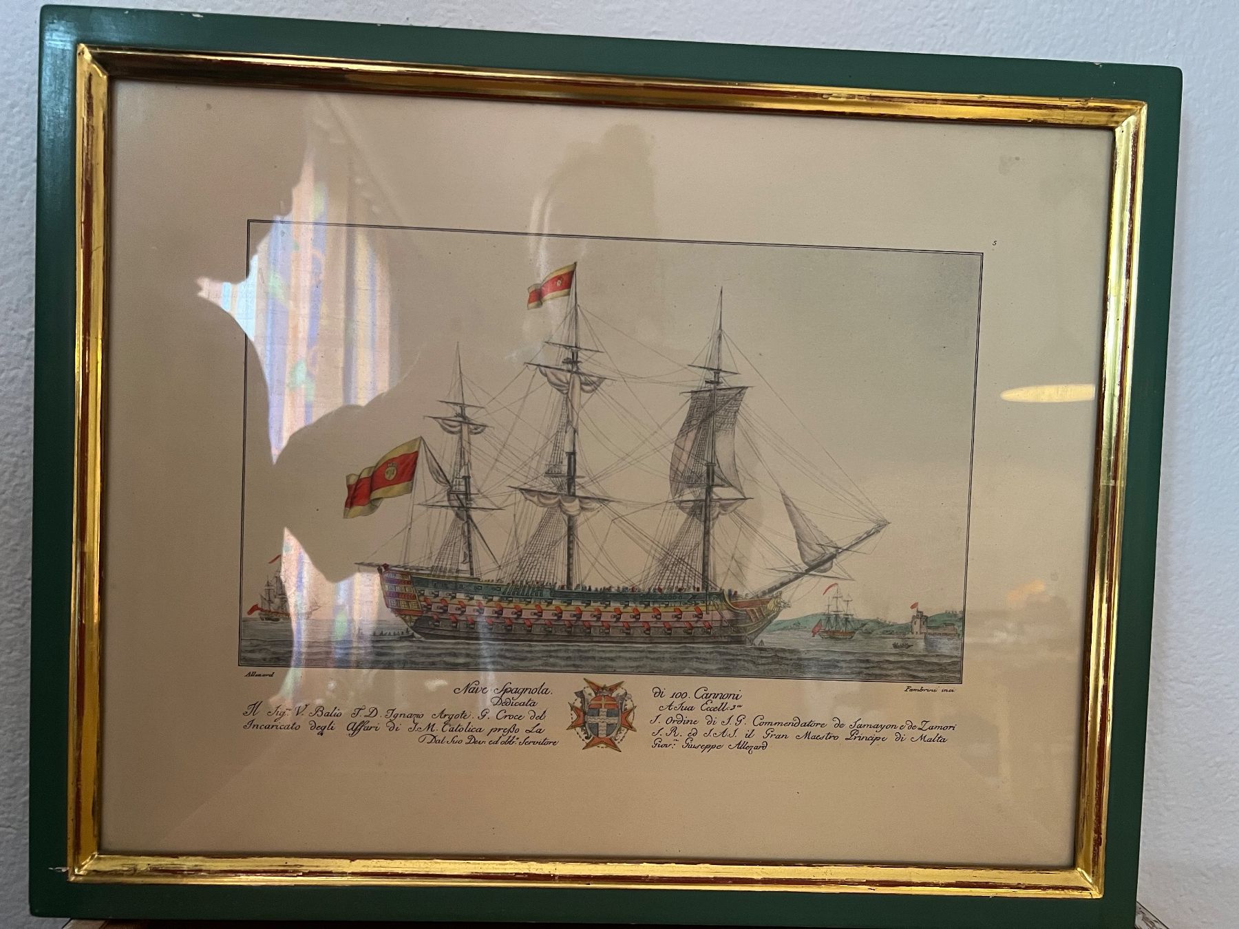 Foto & Immagini: Schiff Bild "Nave Spagnola" – Usato da Zürich venduto da Girasole232 1
