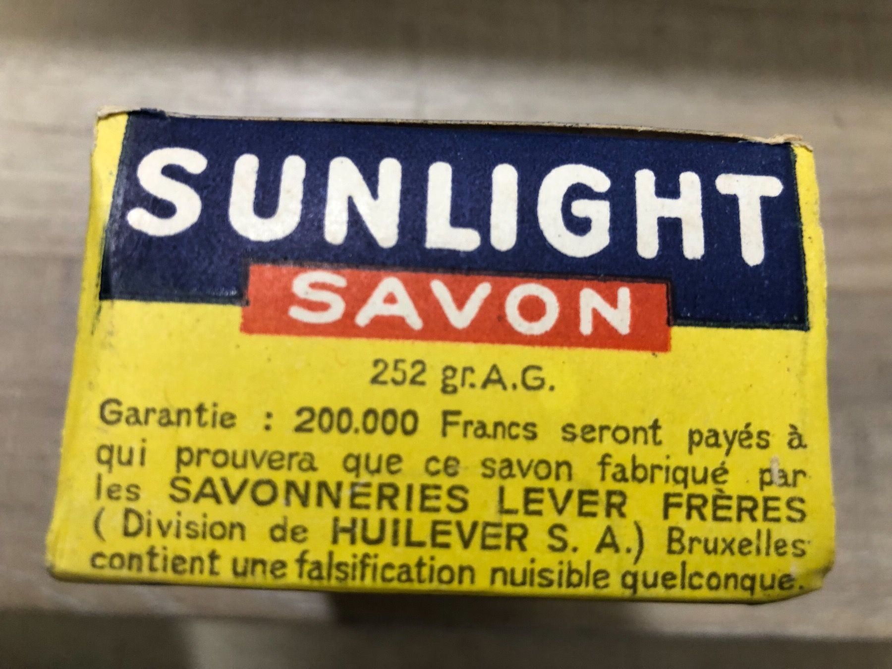 Sonstige Körperpflege: Sunlight seife werbung original – Gebraucht aus Reinach AG von rares75 2