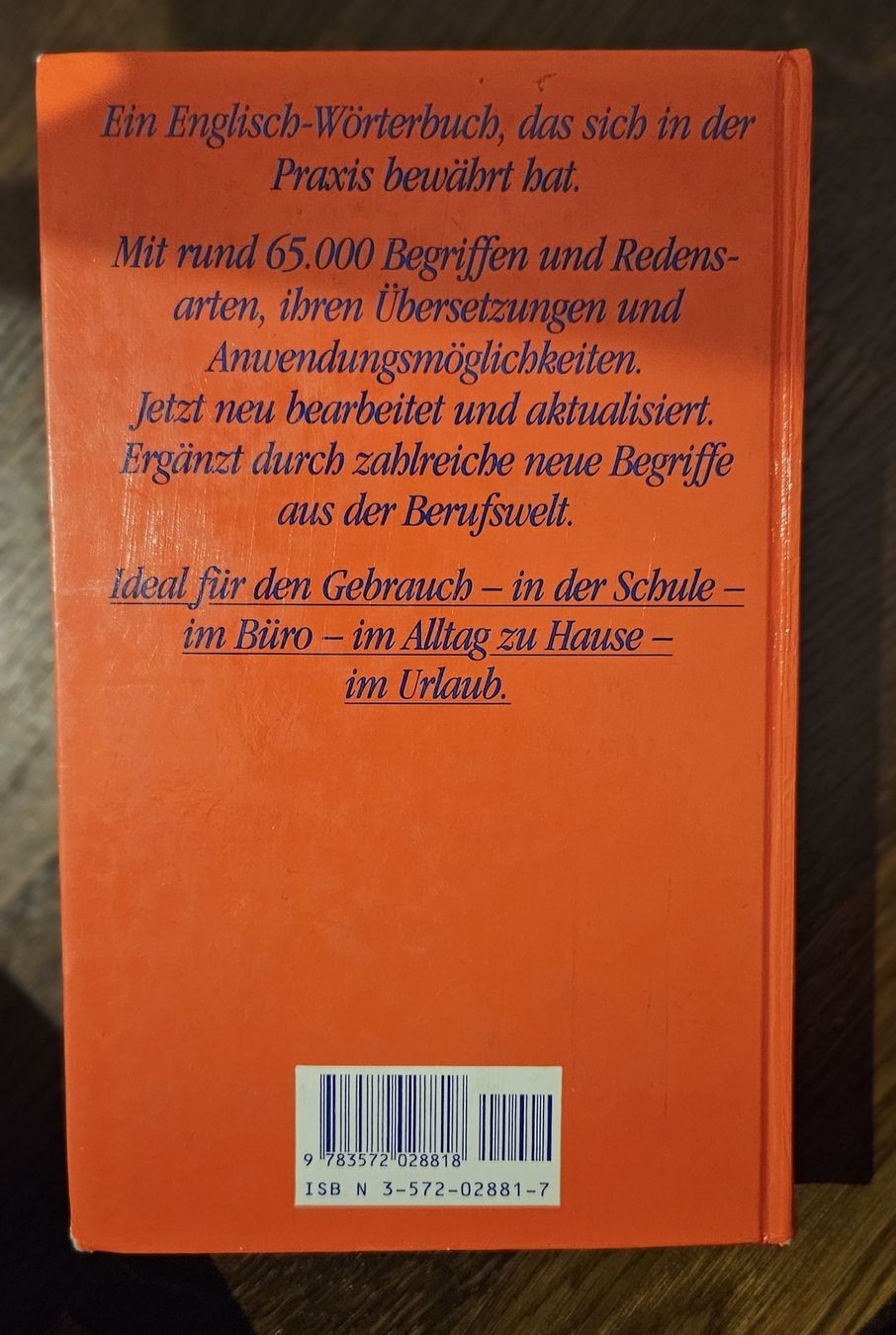 Bücher: Englisch-Deutsch Wörterbuch, – Gebraucht aus Frümsen von Milka11 1