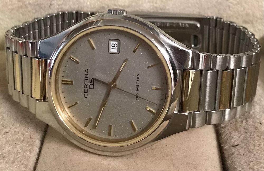 Montre Certina DS 1888 Vintage – Réf. 250.7132.42 – Quartz – Neuf Avec étiquettes – Années 90