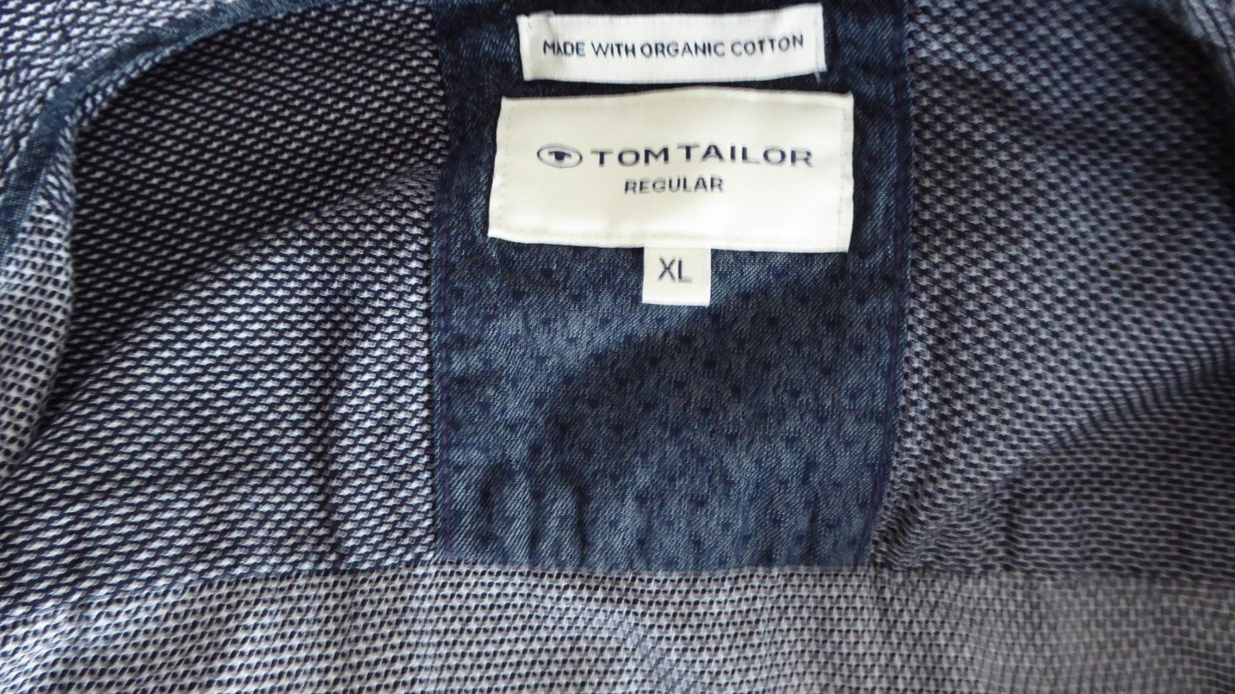 Tom Tailor Camicie: Langarmhemd Tom Tailor blau Grösse XL – Nuovo (secondo la descrizione) da Entlebuch venduto da roma6370 5