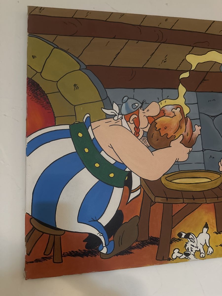 Dipinti: Lustige Asterix & Obelix Gemälde – Usato da Frauenfeld venduto da aluma14 6