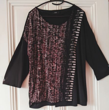 OVS : Elégant et original shirt-blouse-pull de soirée XL-XXL