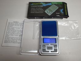 Digitale Feinwaage Schmuck / Gold / Münzen - 0.01g x 500g