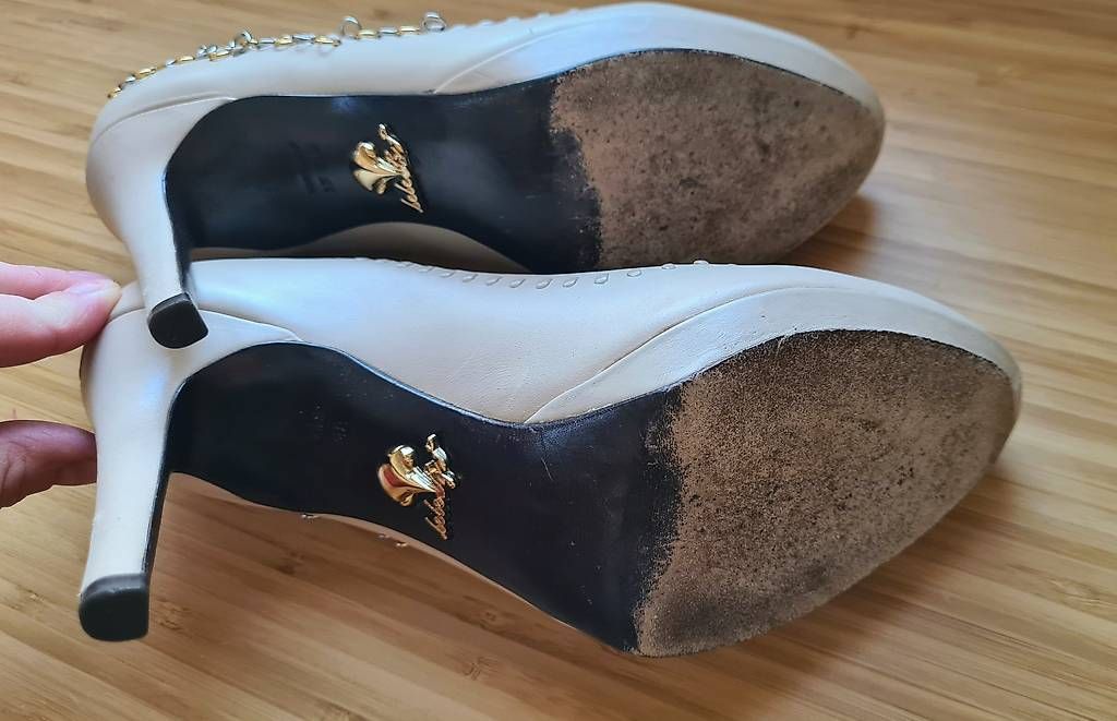 Damenschuhe: Leder Pumps/High Heels, Grösse 38 – Gebraucht aus Stallikon von nor_9fxw 2