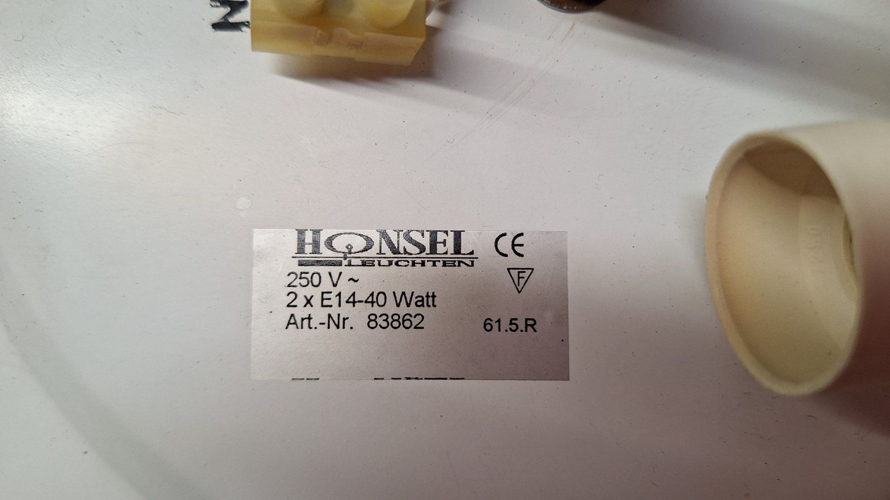 Kronleuchter & Deckenlampen: Deckenlampe "Honsel"  mattes Glas mit mediterranes Design – Gebraucht aus Arlesheim von shopradl 3