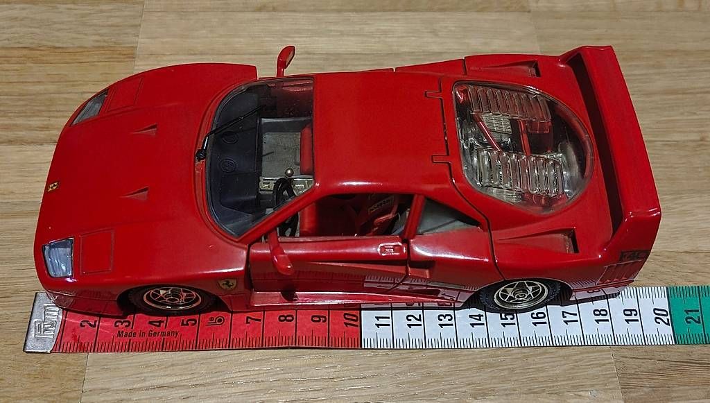 Modellini d'auto: Ferrari F40 1987 1:24 – Usato da Therwil venduto da ast_56p6 2