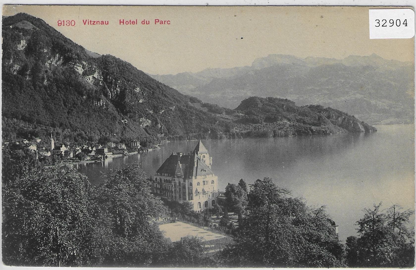 Cartes postales: Vitznau - Hotel du Parc – D'occasion à Ettingen par Kartenplanet