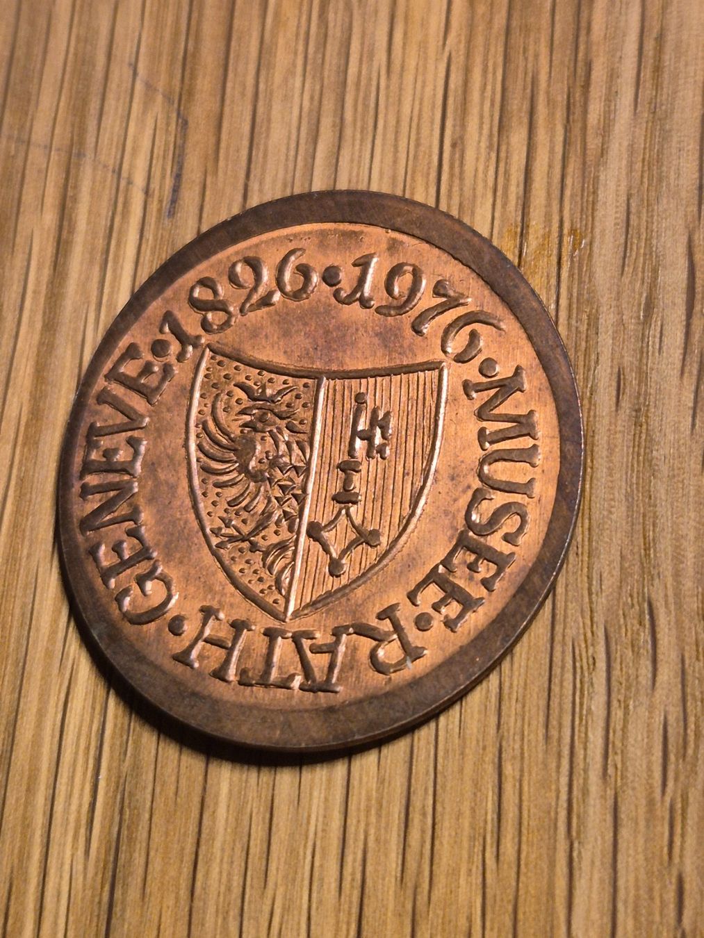 Medaglie: Fässler Medaille - Rath Genf 1976 - Kupfer – Usato da Mels venduto da Goldenfalcon