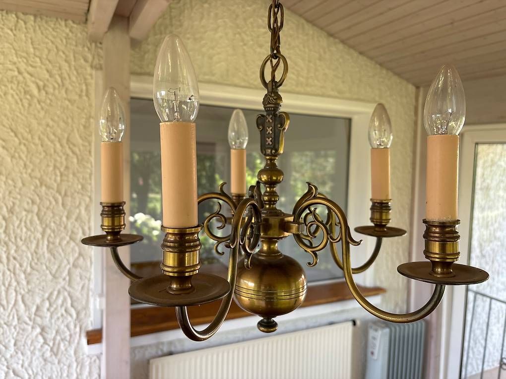 Kronleuchter & Deckenlampen: Kronleuchter aus Metall – Gebraucht aus Aarau von aargauer88 1