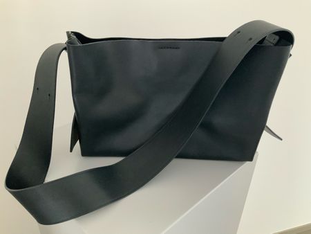 Ledertasche schwarz Grösse 26x20 cm guter Zustand