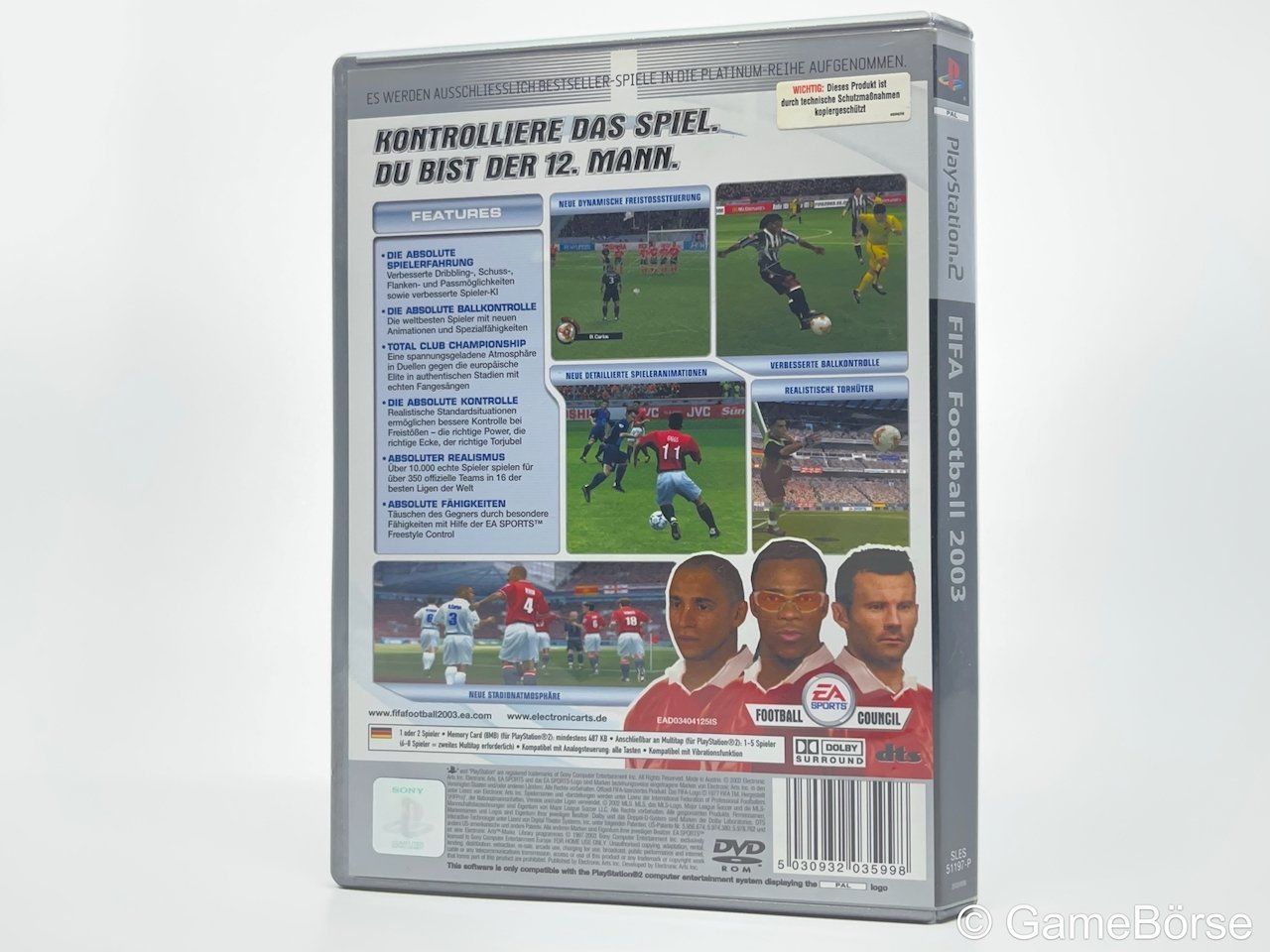 Sony Spiele: PS2 FIFA Football 2003 – Gebraucht aus Stettfurt von GameBoerse 1