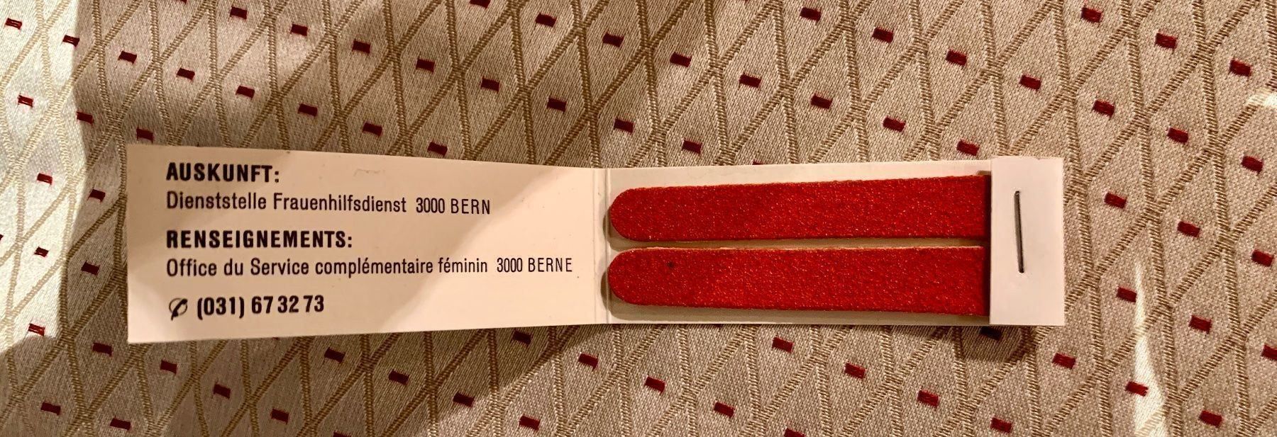 Schweizer Armee Uniformi: FHD/SCF/1970/Werbematerial – Nuovo (secondo la descrizione) da Pazzallo venduto da 51chro74 9