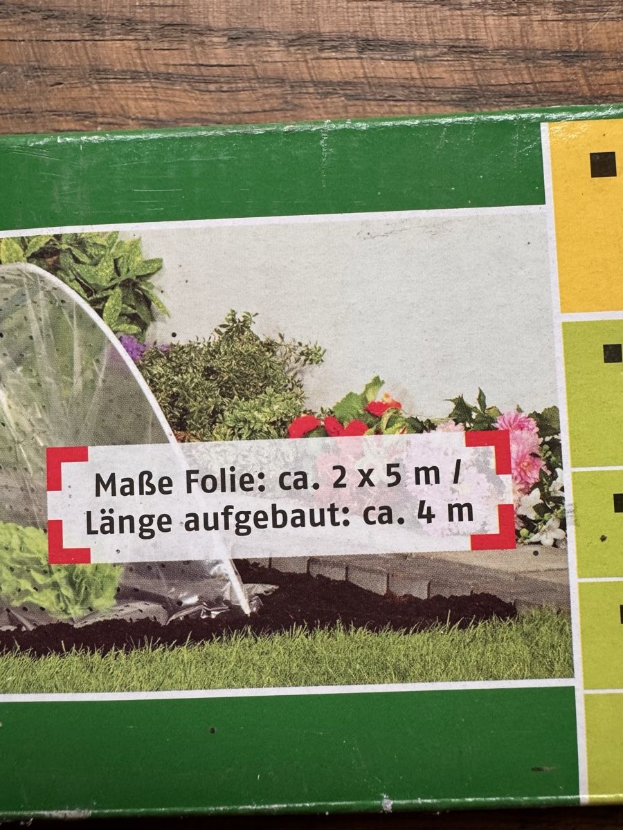 Cabanes de jardin & serres: Frühbeet-Schutztunnel ca 4m – Neuf (Voir description) à Kümmertshausen par Ghost75 1