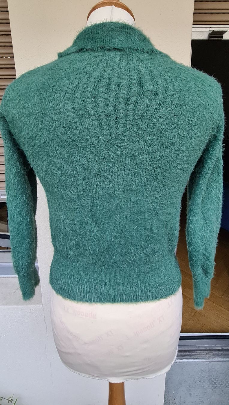 Zara Pulls & Sweat-shirts: pull-over doux vert sapin taille S marque Zara – D'occasion à Genève par Saleena 5
