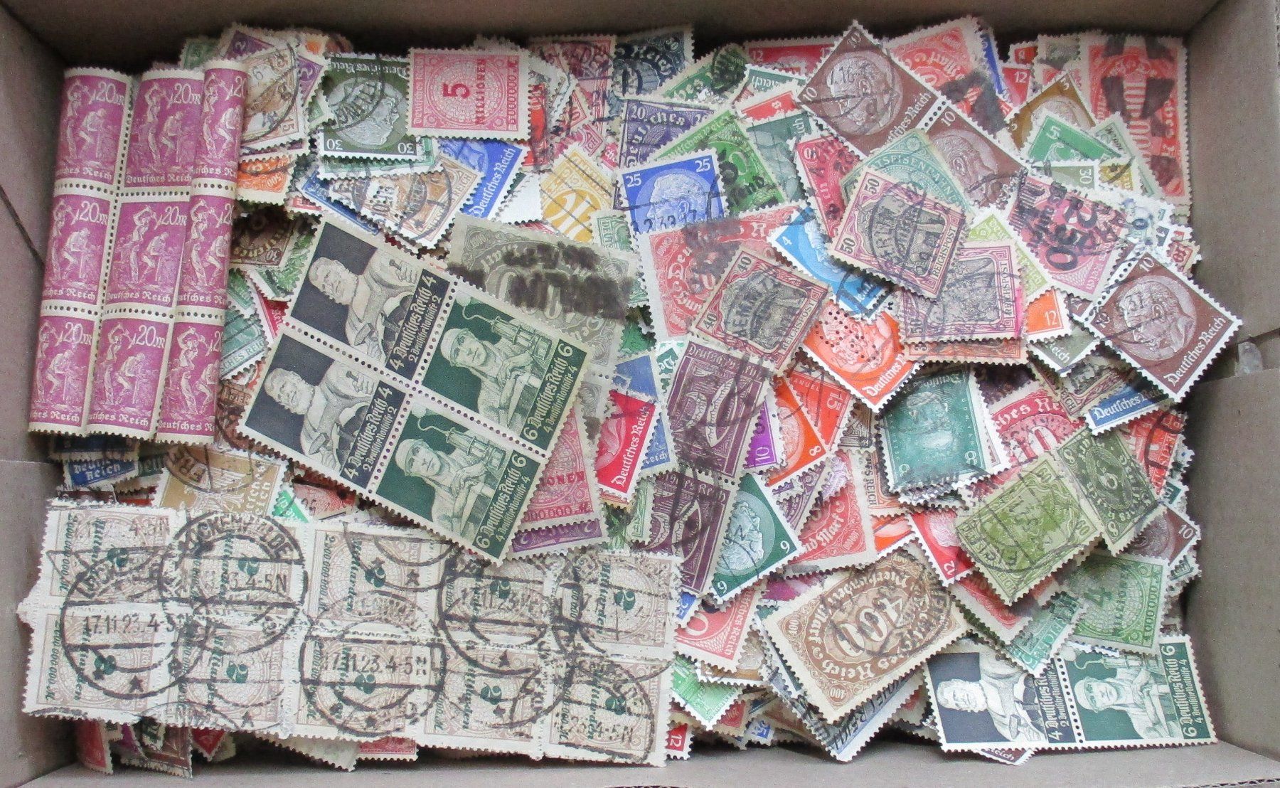 Alle Briefmarken: Lot DR – Gebraucht aus Mühlau von Goelfli 5