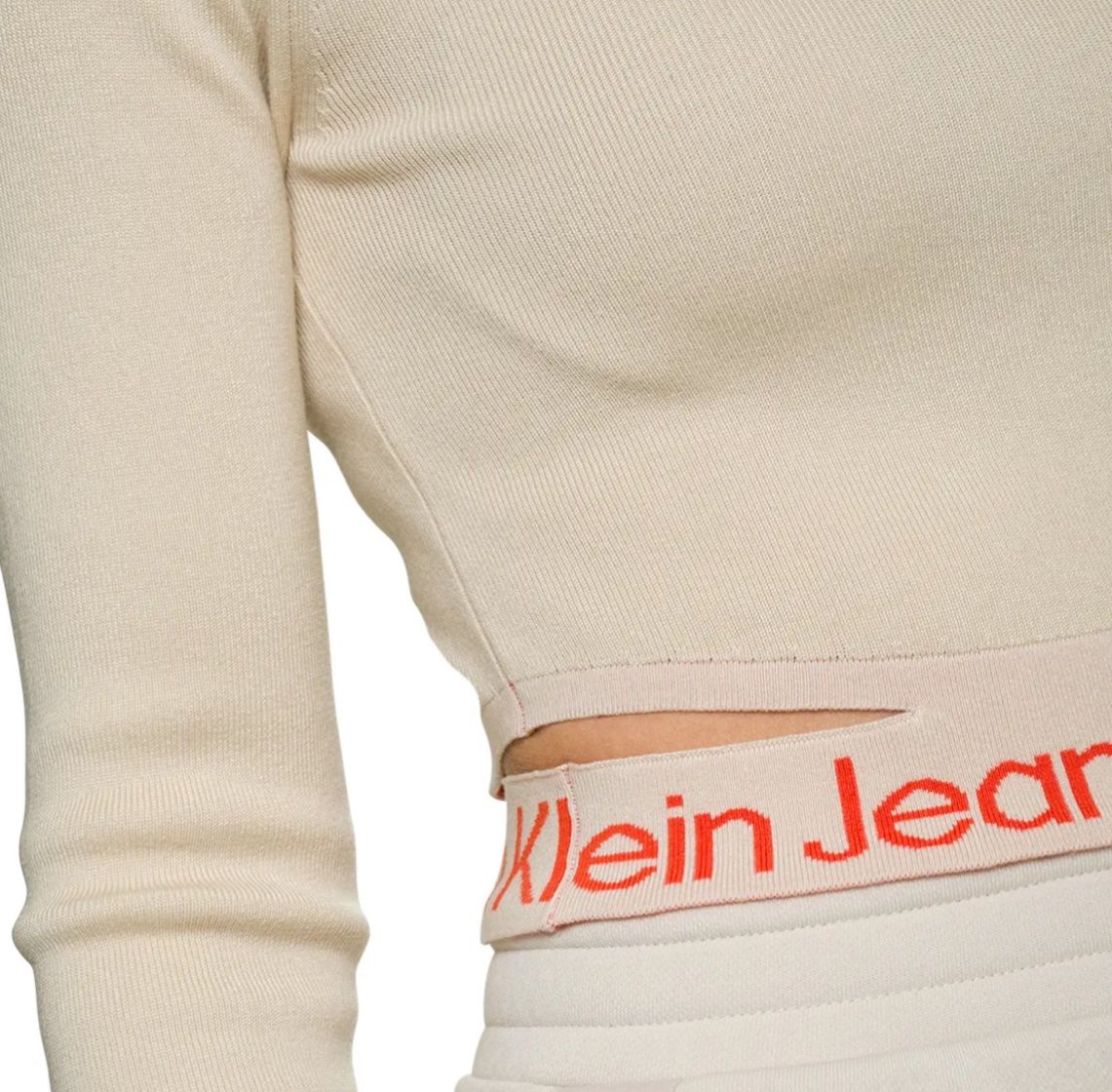Calvin Klein T-Shirts: Calvin Klein Damen Pullover beige Gr. XS Neu – Neu und originalverpackt aus Zürich von Mibleck 3