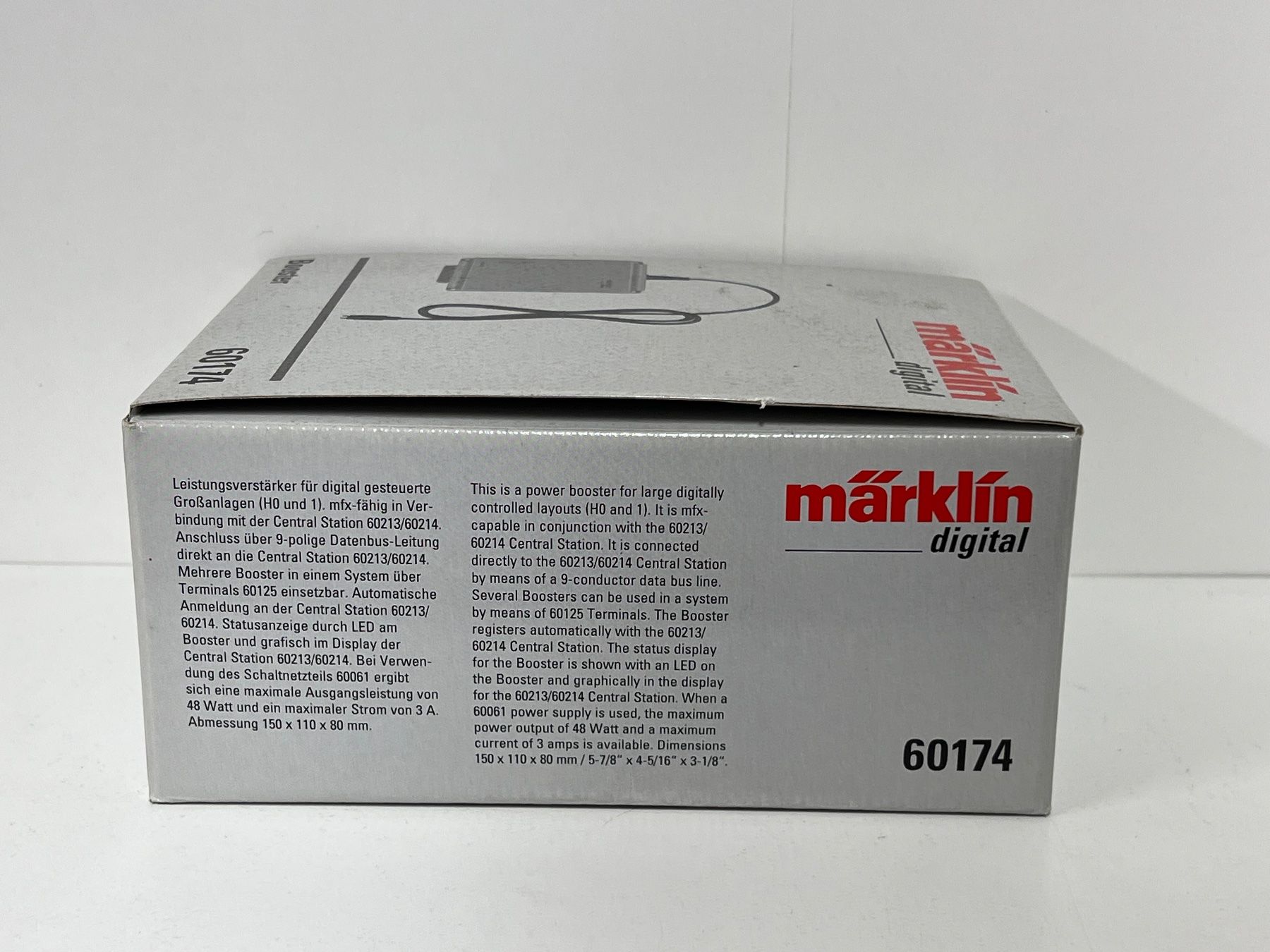 Märklin Modellini di ferrovie: Märklin Booster 60174 – Usato da Neuenhof venduto da ludovicco 6