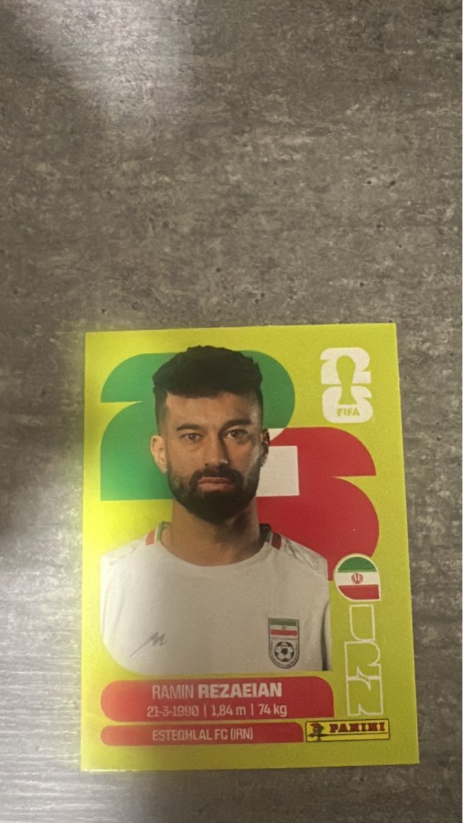 Panini Carte collezionabili: IRN 7 , FIFA WORLD CUP 2026 PANINI  – Nuovo (secondo la descrizione) da Frauenfeld venduto da 1PegPeg1