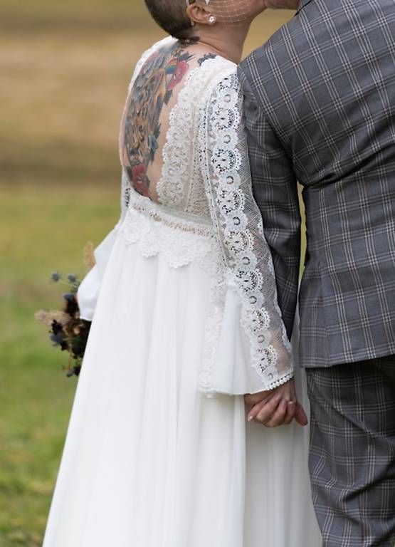 Vestiti: Boho Hochzeitskleid  – Usato da Chur venduto da Frau-Bunt 1