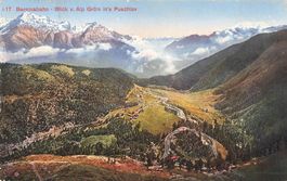 Berninabahn (GR) – Blick von Alp Grüm ins Puschlav
