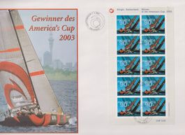 ALINGHI Kleinbogen FDC  2003
