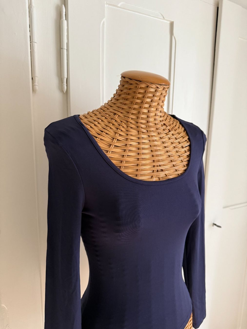 Shein T-shirt: Langarmshirt dunkelblau XS – Usato da Zürich venduto da Diazaio 1