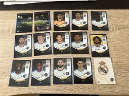 Topps Champions League 2021-22 15x Stickers Real Madrid