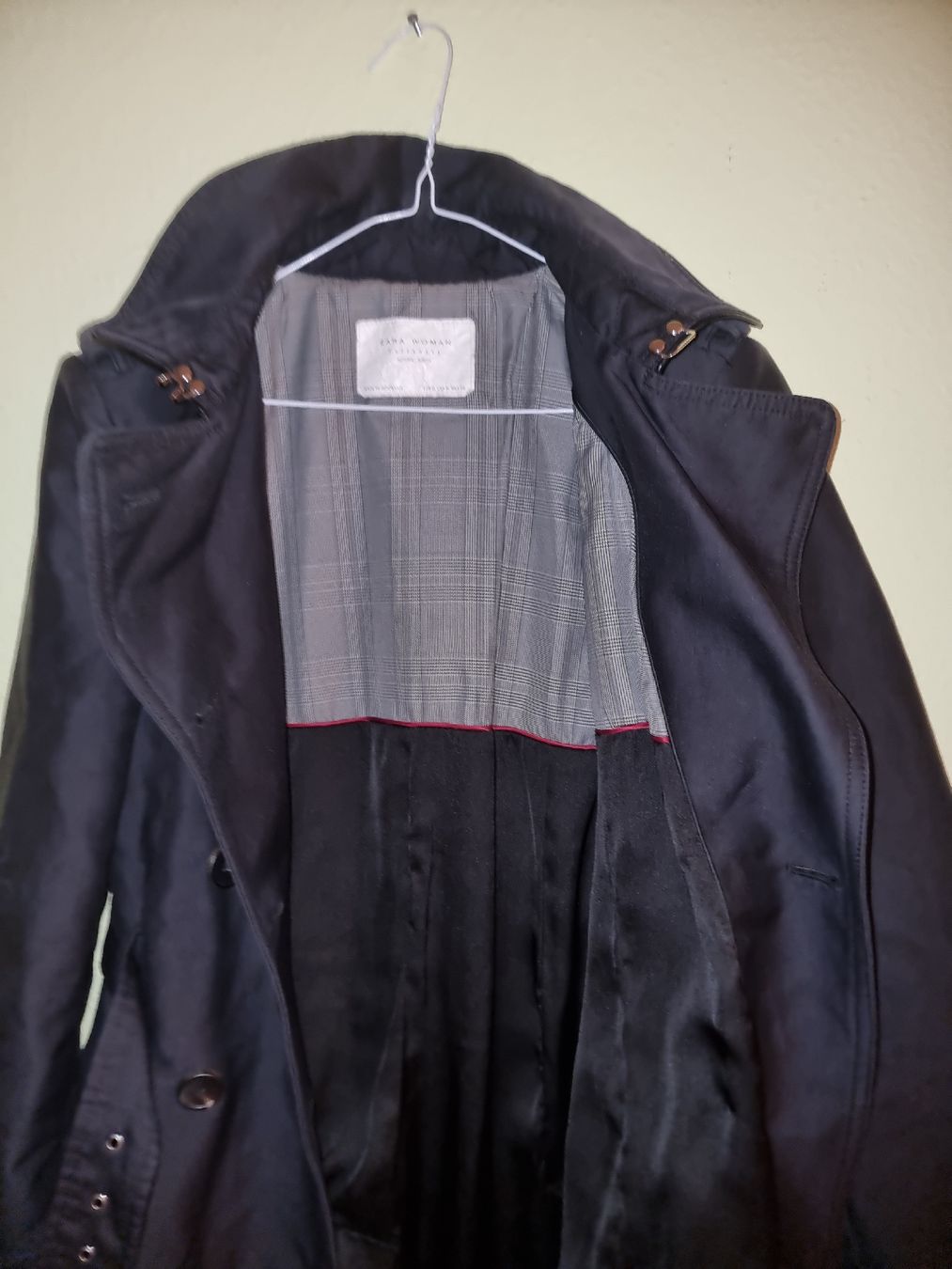 Zara Mäntel: Trenchcoat Schwarz Zara gr M – Gebraucht aus Zürich von Ralaualiyas 2