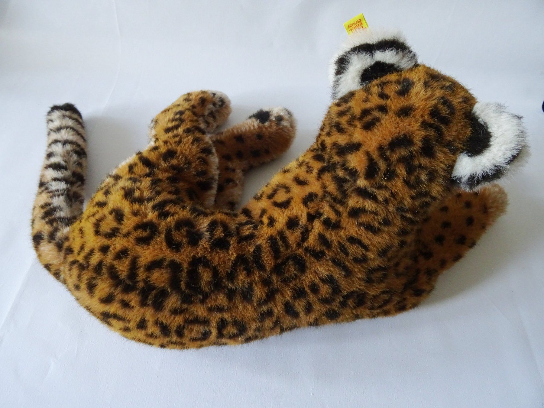 Steiff Giocattoli: Original Steiff Leopard, Made in West Germany ca. 1950er/196 – Usato da Lengnau BE venduto da Indian4 4