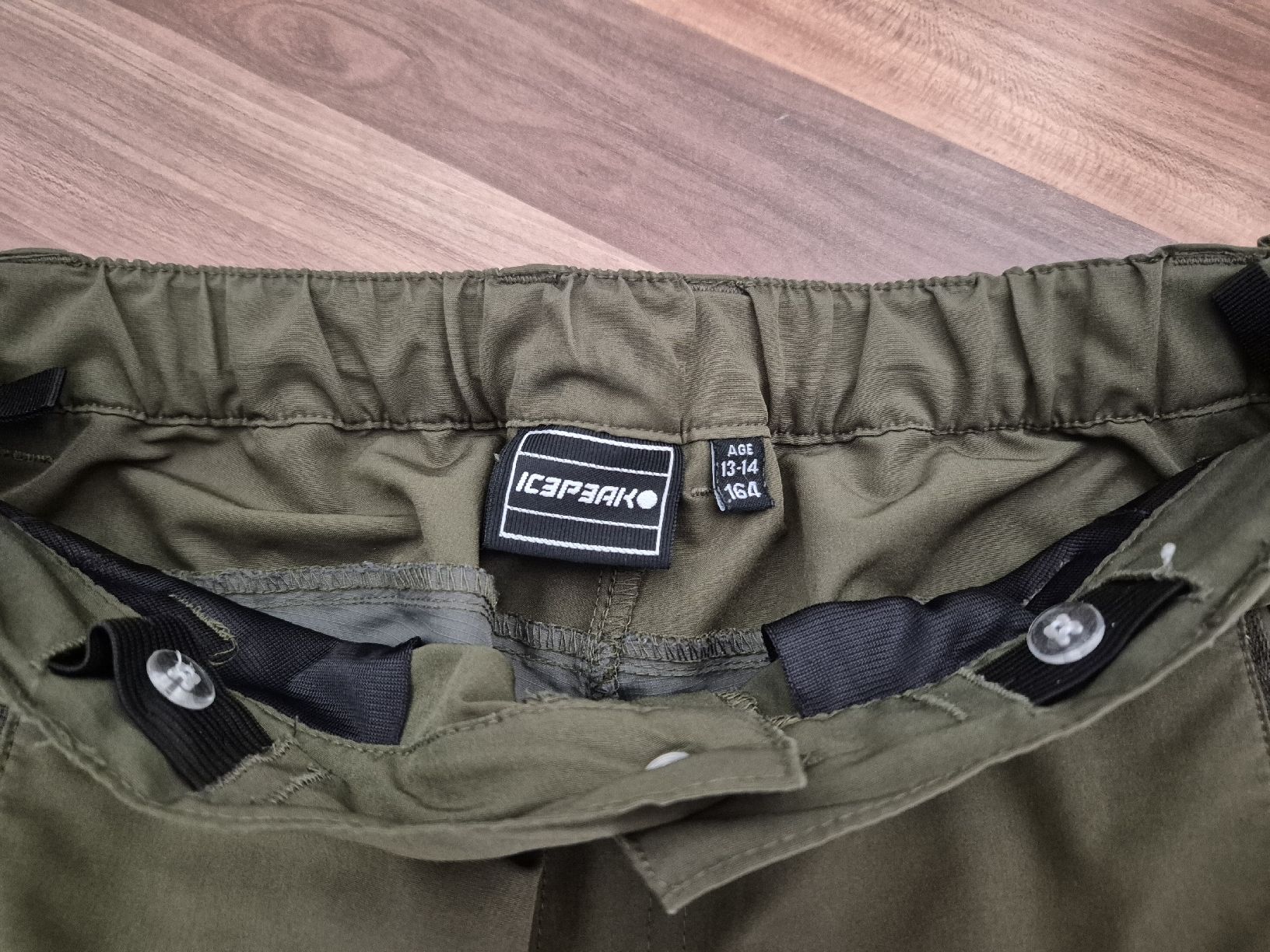 Icepeak Pantaloni: Icepeak Outdoorhose mit Zip off Gr. 164 – Usato da Therwil venduto da Twista11 3