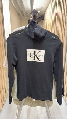 Calvin Klein Jeans Long-Sleeeve schwarz Grösse M