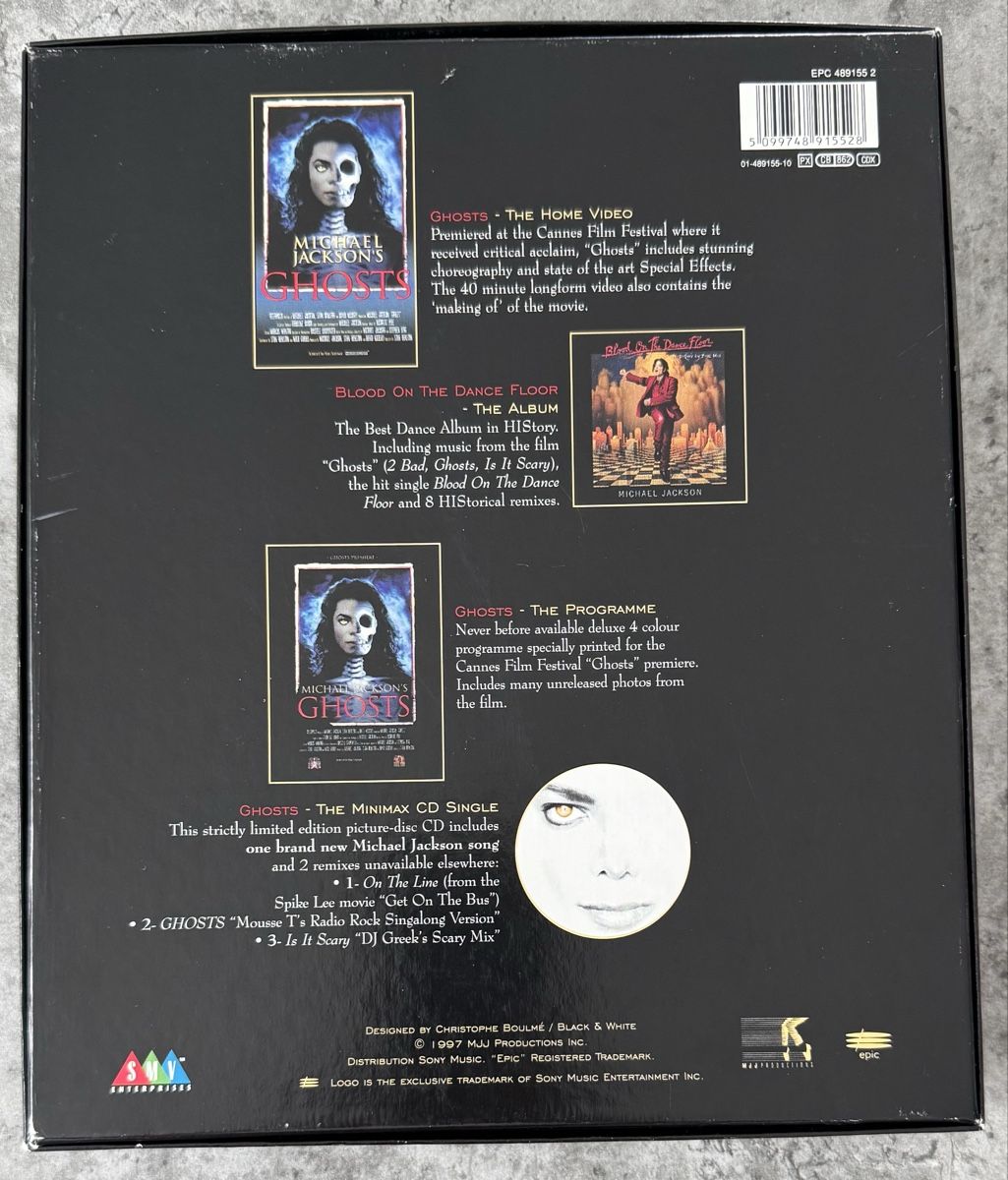 CD: Michael Jackson Ghosts Deluxe Box - Selten Top Zustand! – Usato da Oberglatt ZH venduto da Incredibles 2