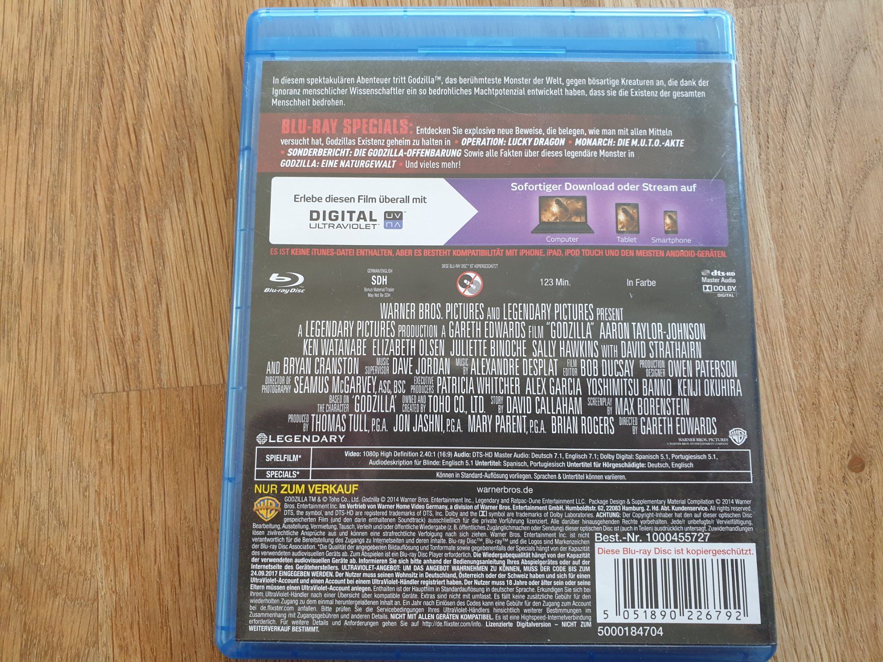 Tous les DVDs: Godzilla – D'occasion à Moosseedorf par Feinbein 1