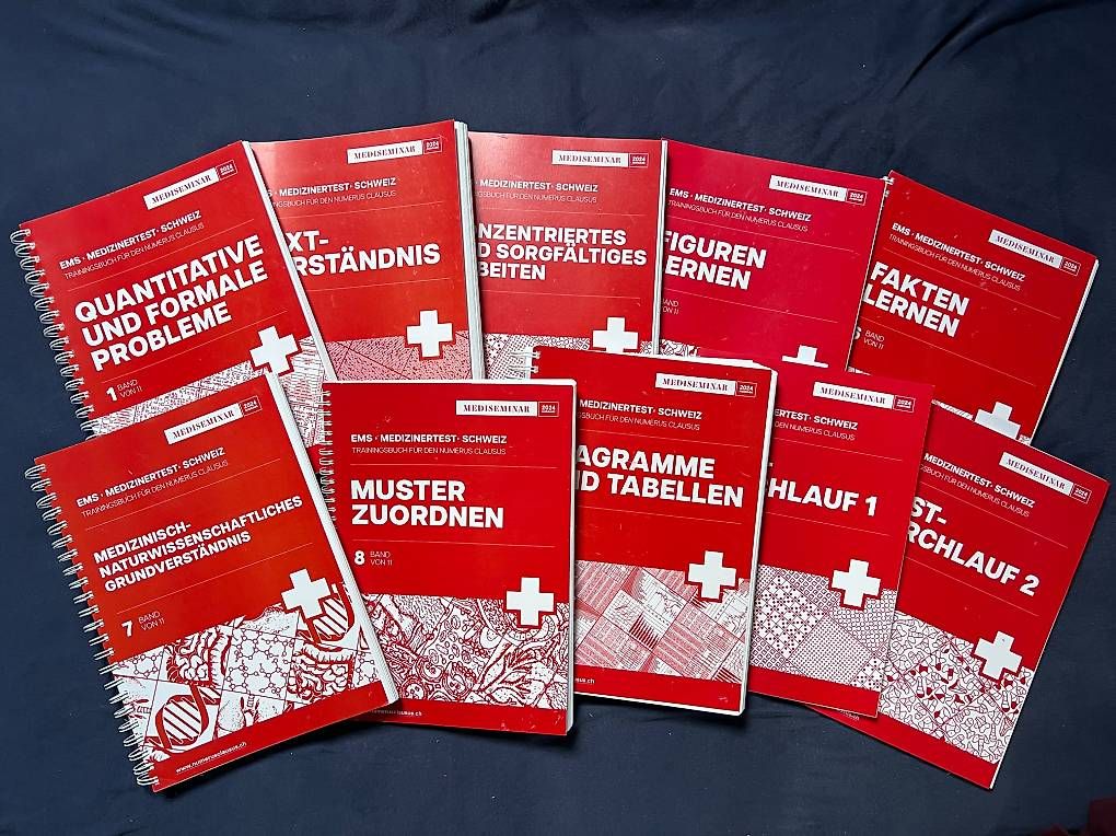 Libri: Numerus Clausus Trainingsbücher - wie neu – Usato da Bubendorf venduto da ale_hb9r